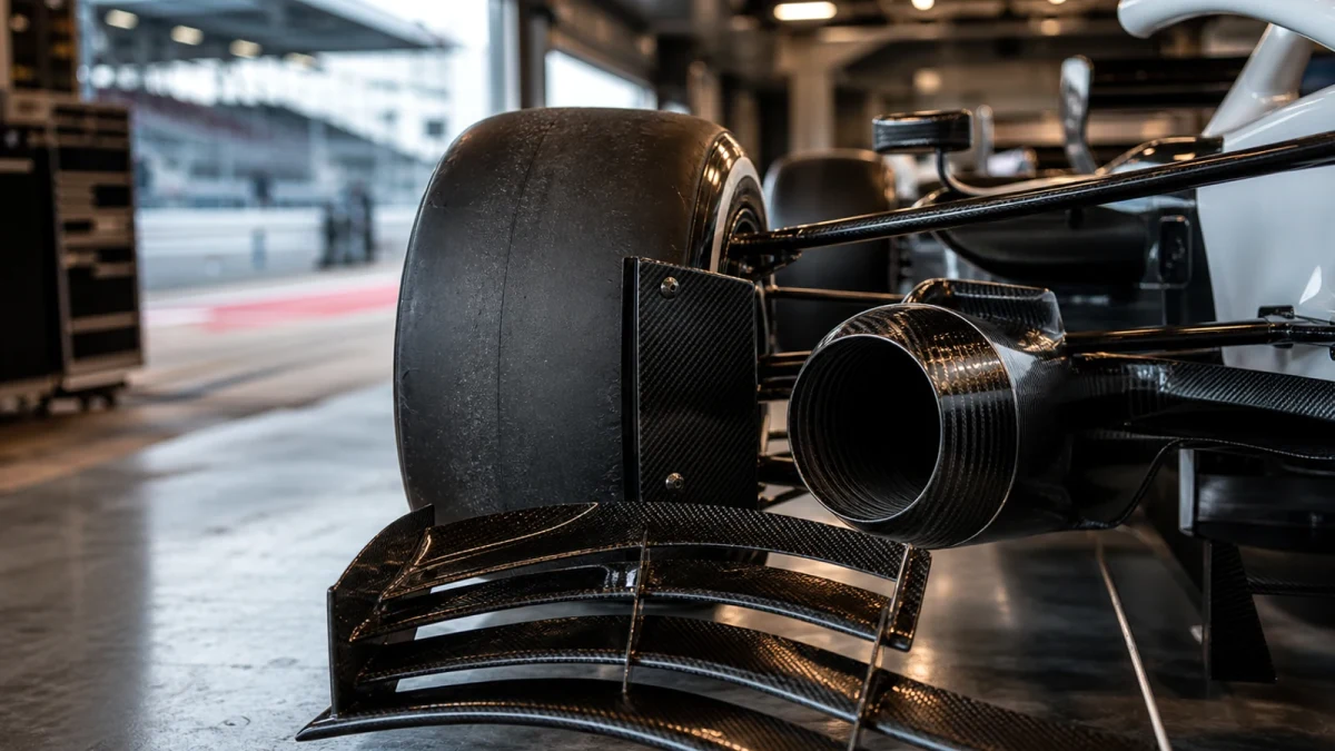 Motorsportmiljö som illustrerar drs