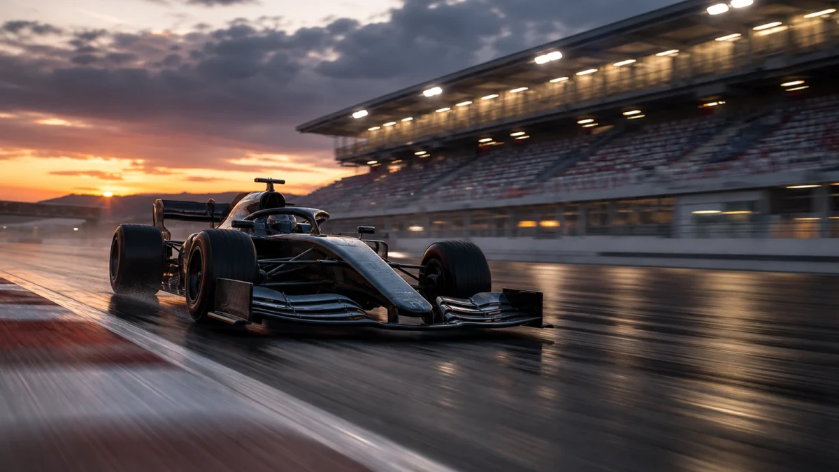 Motorsportmiljö som illustrerar oscar piastri